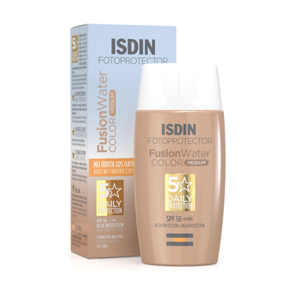 Isdin Fotoprotector Fusion Water With Color Spf50 (50Ml)