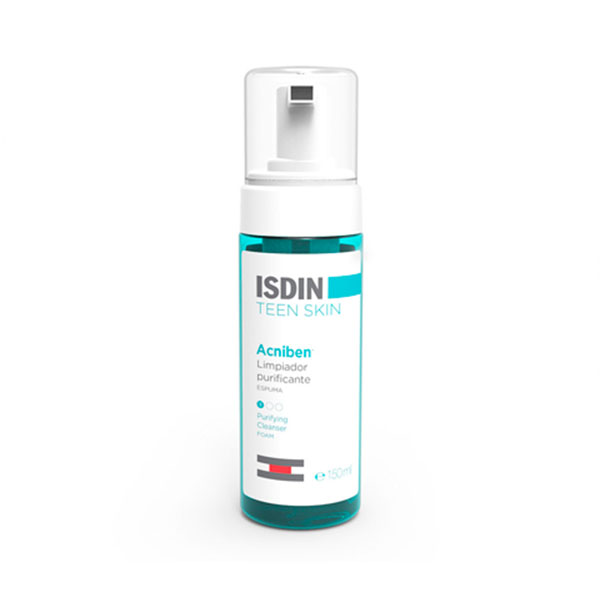 Isdin Teen Skin Acniben Purifying Cleanser Foam 150Ml
