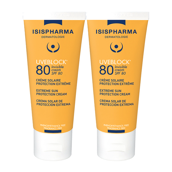 Isis Pharma Uveblock Cream 80 Duo Offer 2*40ml