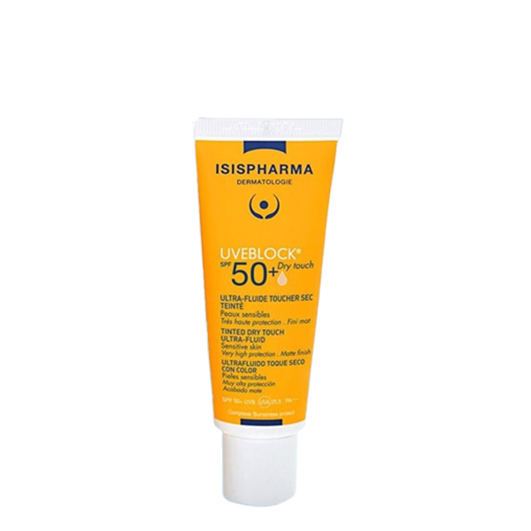 Isis Pharma Uveblock Ultra-Fluide SPF50+ Dry Touch Light Tinted 40ML