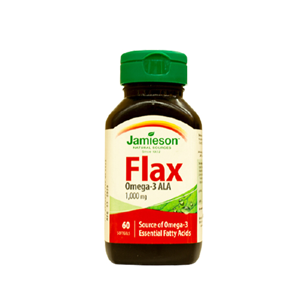 Jamieson Flax 1.000 Mg, 60 Capsule