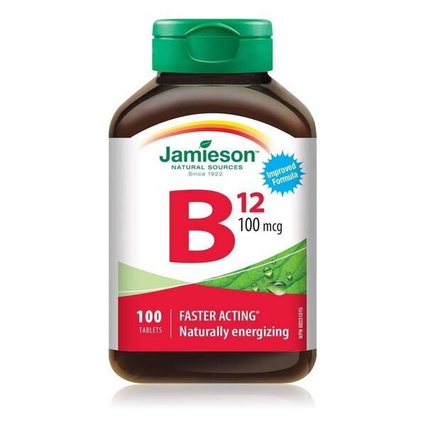 Jamieson Vitamin B12, 100 Tablet