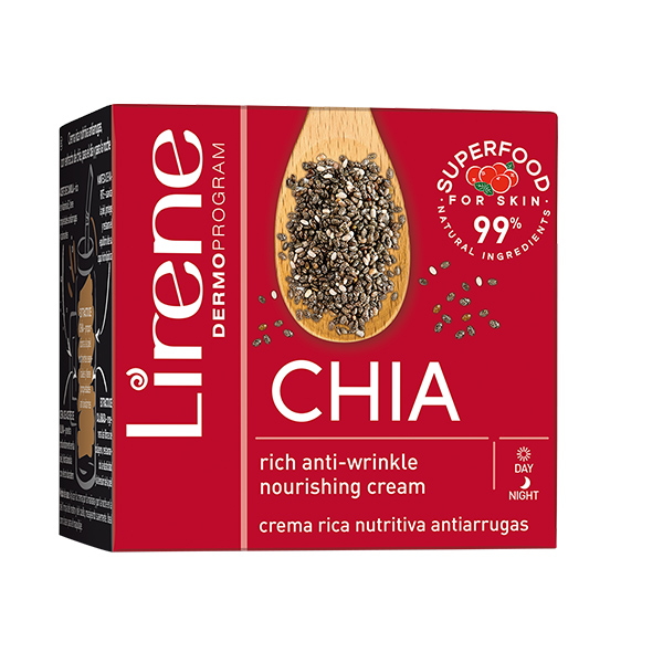 Lirene Nourishing Cream Chia 50Ml - Image 2