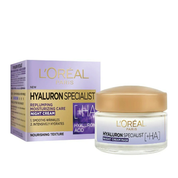 Loreal Hyaluron Expert Night Cream Mask 50ML