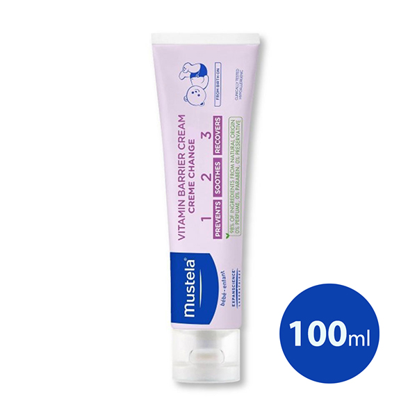Mustela Vitamin Barrier Cream 100Ml
