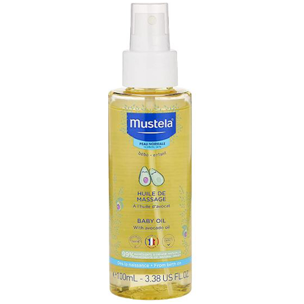 Mustela Baby Massage Oil 100Ml
