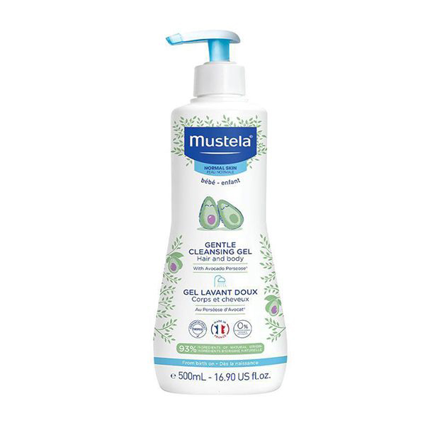 Mustela Cleansing Gel For Hair And Body 500Ml