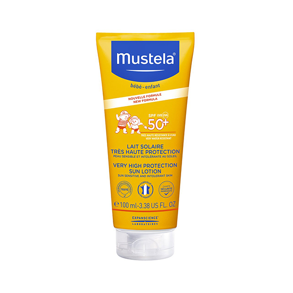 Mustela Very High Protection Sun Lotion Spf 50+, 100Ml