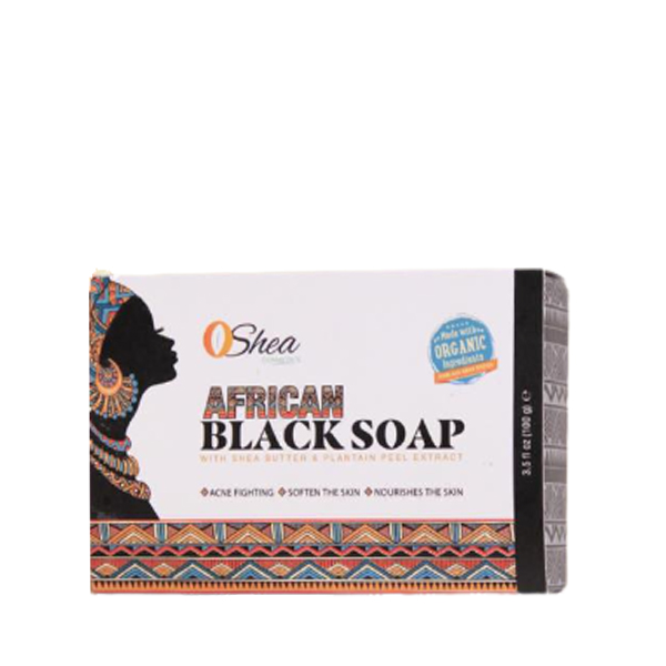 Oshea African Black Soap 100G