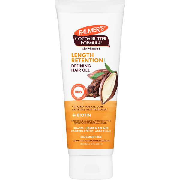 Palmers Cocoa Butter And Biotin Length Retention Defining Hair Gel 200Ml
