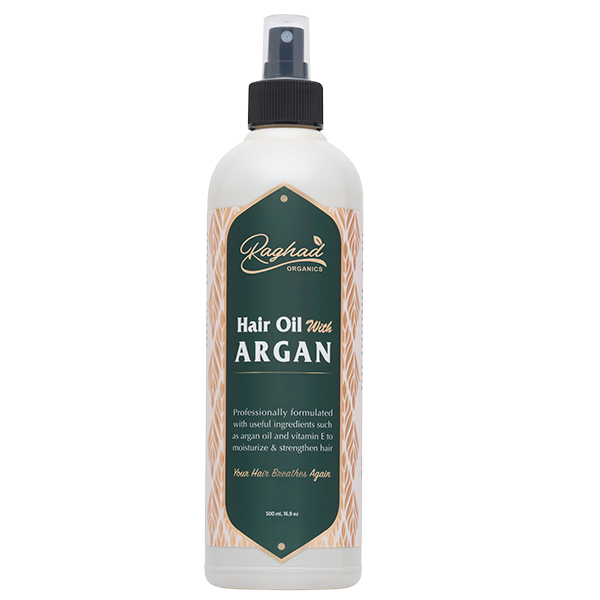 Raghad Organics Hair Oil With Argan 500Ml