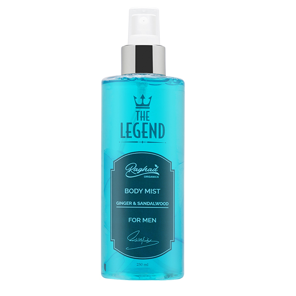 Raghad Organics The Legend Body Splash For Men 250Ml