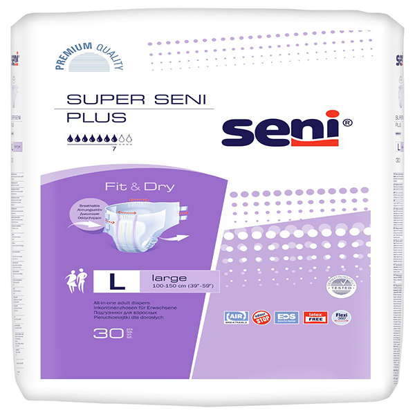 Seni Super Plus Large 30 Diaper