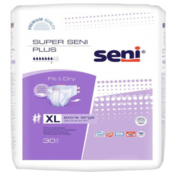 Seni Super Plus X-large 30 Diaper