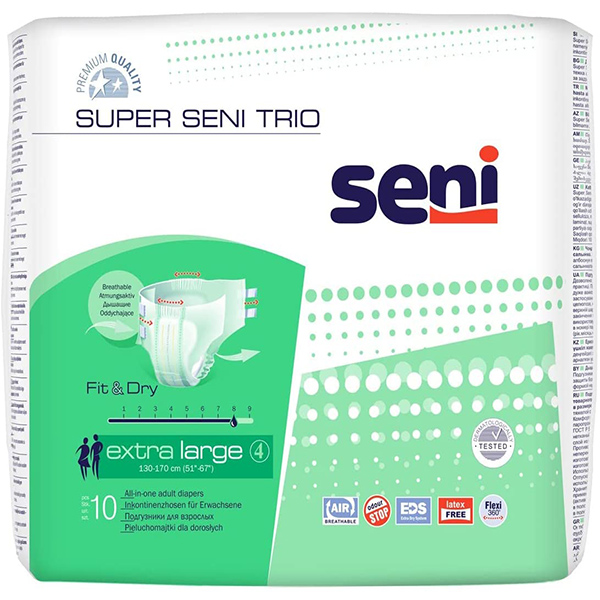 Seni Super Trio X-large 10 Diaper