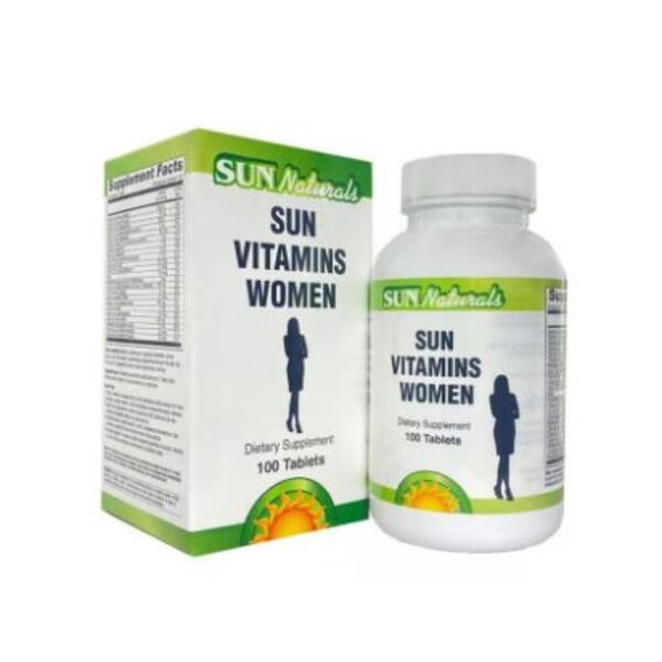 Sun Natural Sun Vitamins Women 100Tablet
