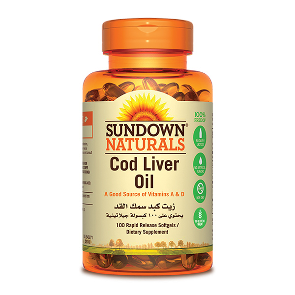 Sundown Cod Liver Oil 100 Capsule