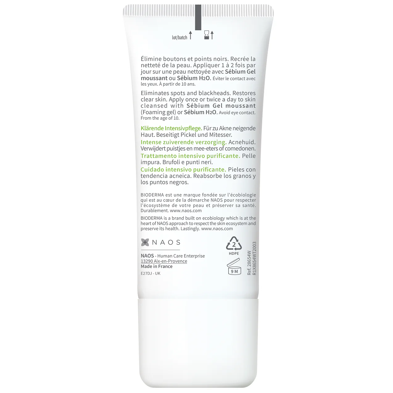 Bioderma Sebium Global Purifying Care Cream 30Ml - Image 2