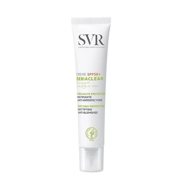 Svr Sebiaclear Cream Spf50+, 40Ml