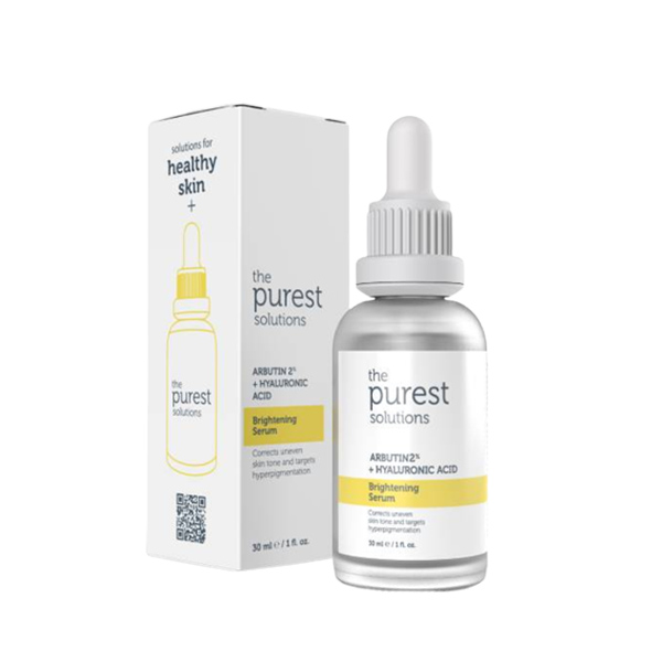 The Purest Solutions Brightening Serum Arbutin 2% + Hyaluronic Acid 30ML