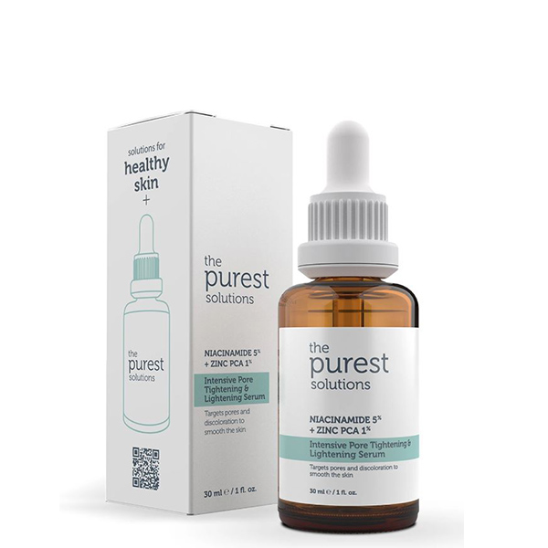 The Purest Solutions Niacinamide %5 + Zinc Pca %1 Intensive Pore Tightening & Lightening Serum 30ML