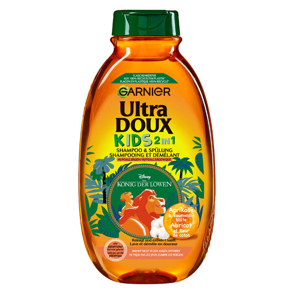 Garnier Ultra Doux Kids 2 IN1 Apricot & Cotton Flower 400ML