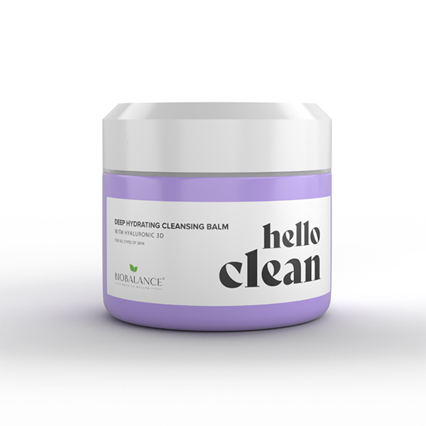 Bio Balance Hello Clean Deep Hydrating Cleansing Balm With Hyaluronic 3D 100ML
