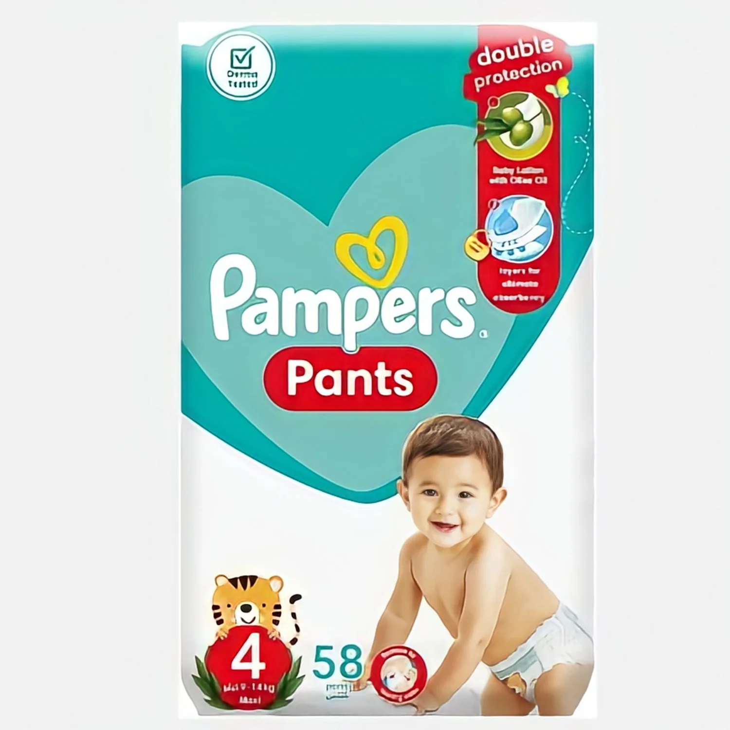 Pampers Baby Pants Size 4 (9-14 kg) 58 Pants