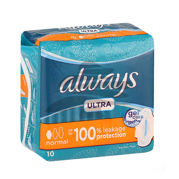 Always Ultra Thin Normal Wings 10 Pads