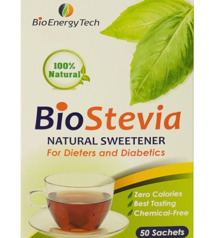 Bio Energy Tech Bio Stevia Sweetener 50 Sachets