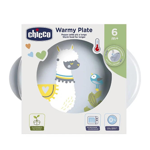 Chicco Warmy Plate 6M+ neutral