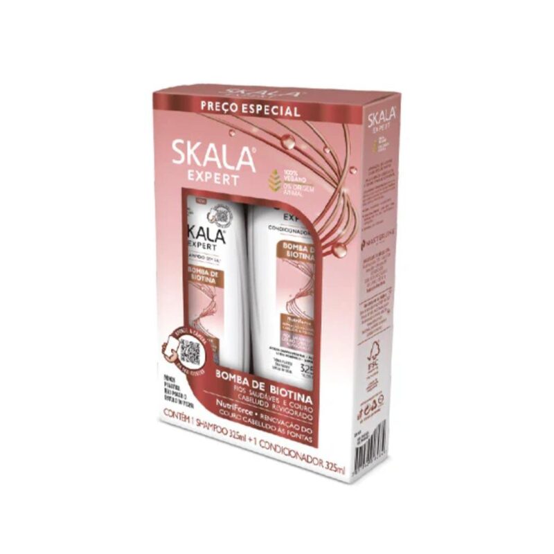 Skala Bomba De Botanica (Shampoo+ Conditioner) 325ml
