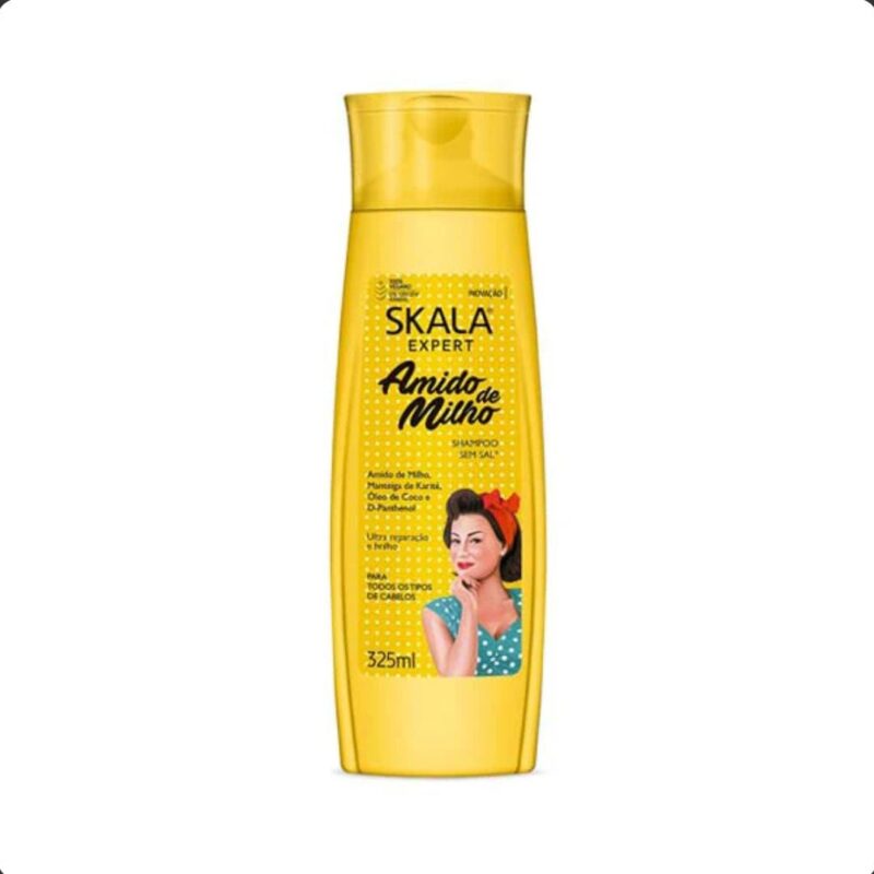 Skala Amido De Milho Shampoo 325ml