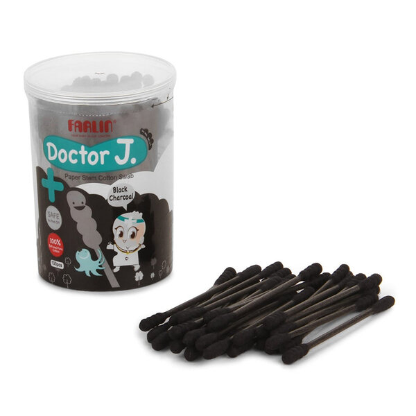 Farlin Black Cotton Buds 100Pcs