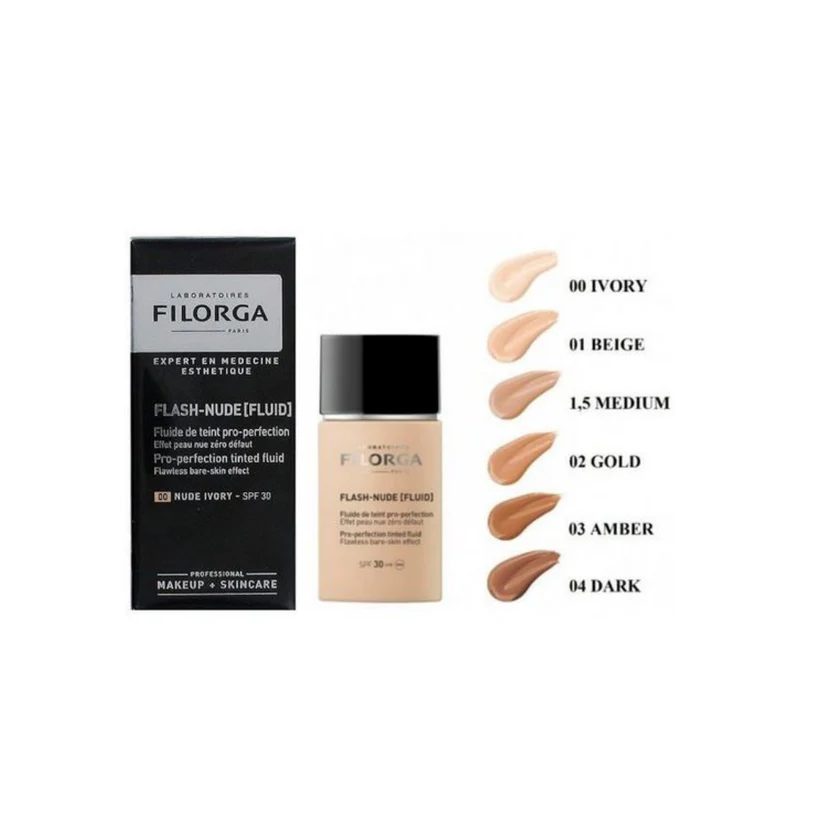 Filorga Flash-Nude Fluid Golden Foundation 30Ml (تصنيف) - Image 2