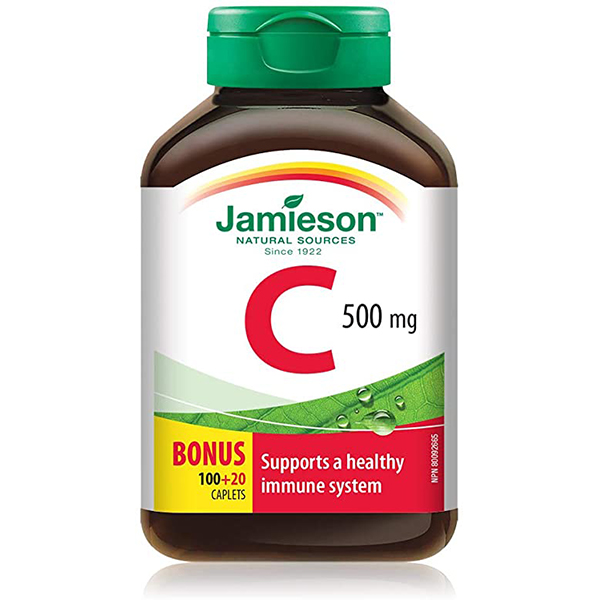 Jamieson Vitamin C 500Mg, 30 Capsule