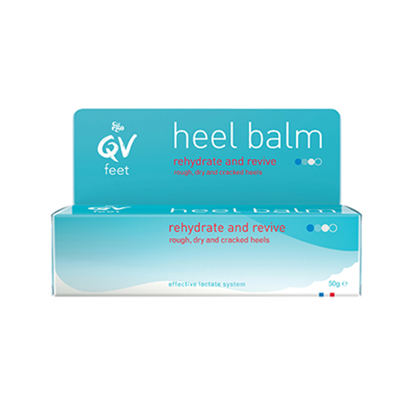 qv feet heel balm to rehydrate rough , dry and cracked heel