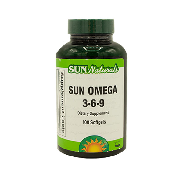 Sun Naturals Omega 3.6.9, 100 Capsule