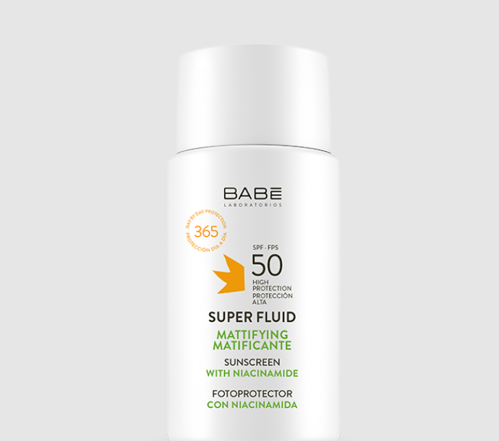 Babe, Super Fluid Sunscreen Mattifying SPF 50