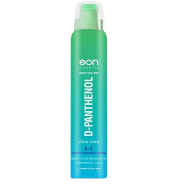 Eon D-Panthenol Body Mousse 200ml -Aloe Vera