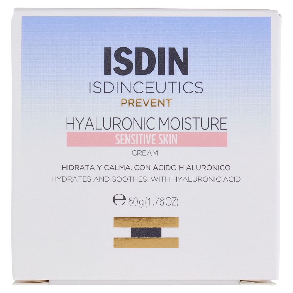Isdin Isdinceutics Prevent Hyaluronic Moisture Sensitive Skin Cream 50 g