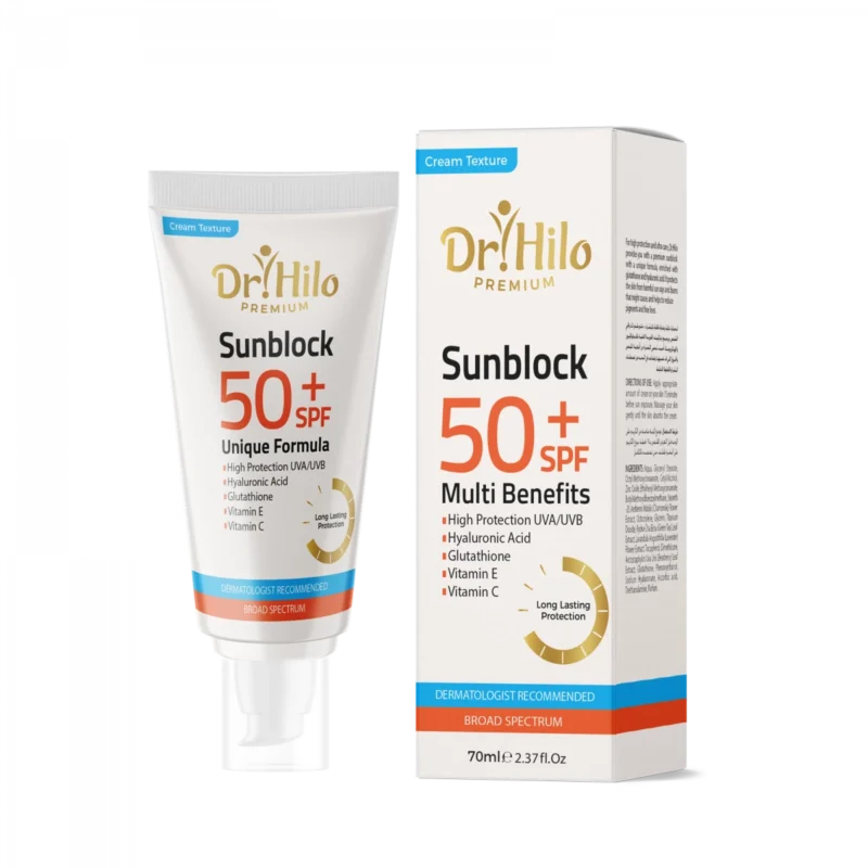 Premium Sunscreen +SPF50 with Hyaluronic Acid (30ml)