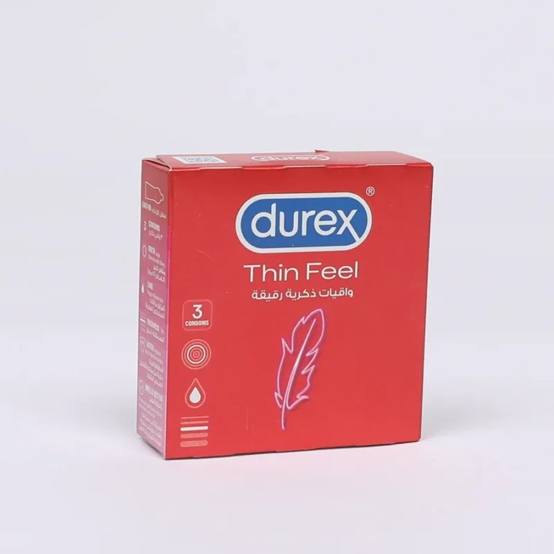 DUREX THIN FEEL CONDOMS – 3 PACK