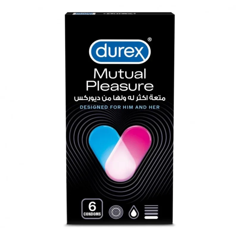 Durex Mutual Pleasure Condom 6 Count