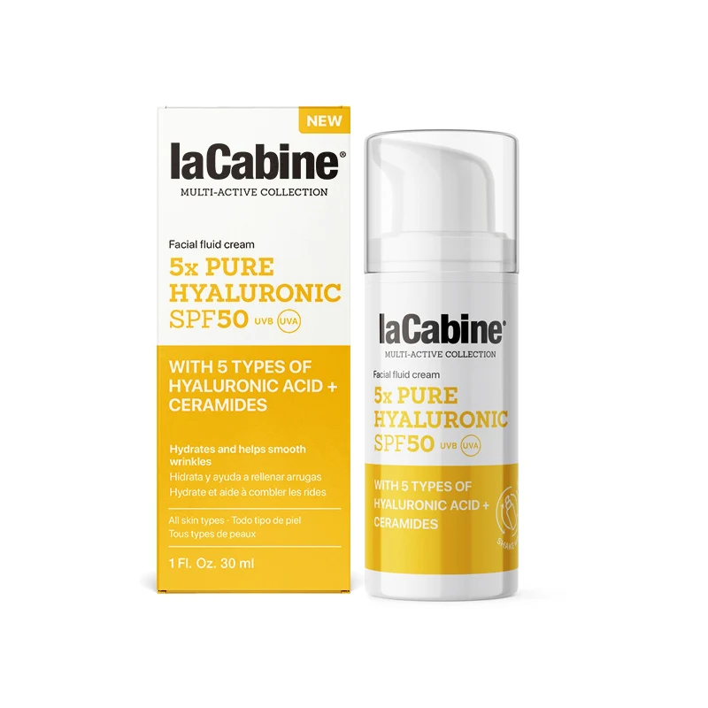 LaCabine 5x Pure Hyaluronic Spf50 Fluid Cream 30ml