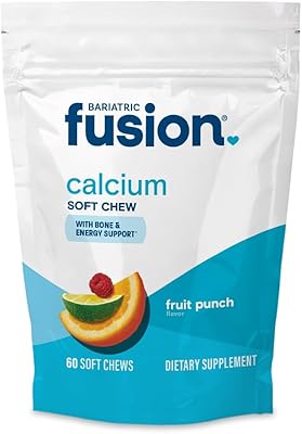 Bariatric Fusion Fruit Punch Calcium Citrate 60 Soft Chews