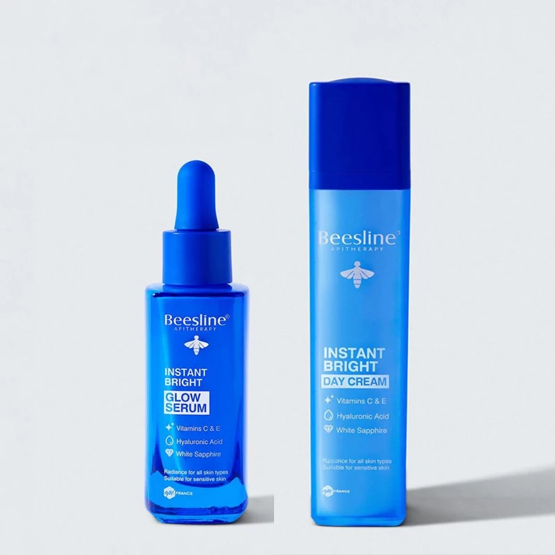 Beesline Instant Bright Glow Serum + Instant Bright Day Cream Free 30 ml+50ml