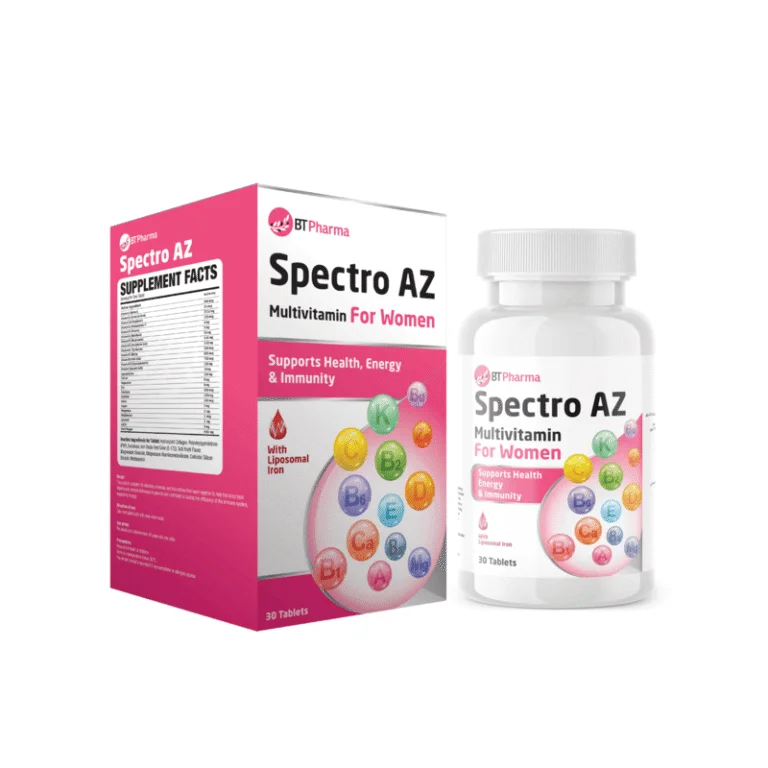 BTPharma Spectro AZ Multivitamins for Women 30 Tablets