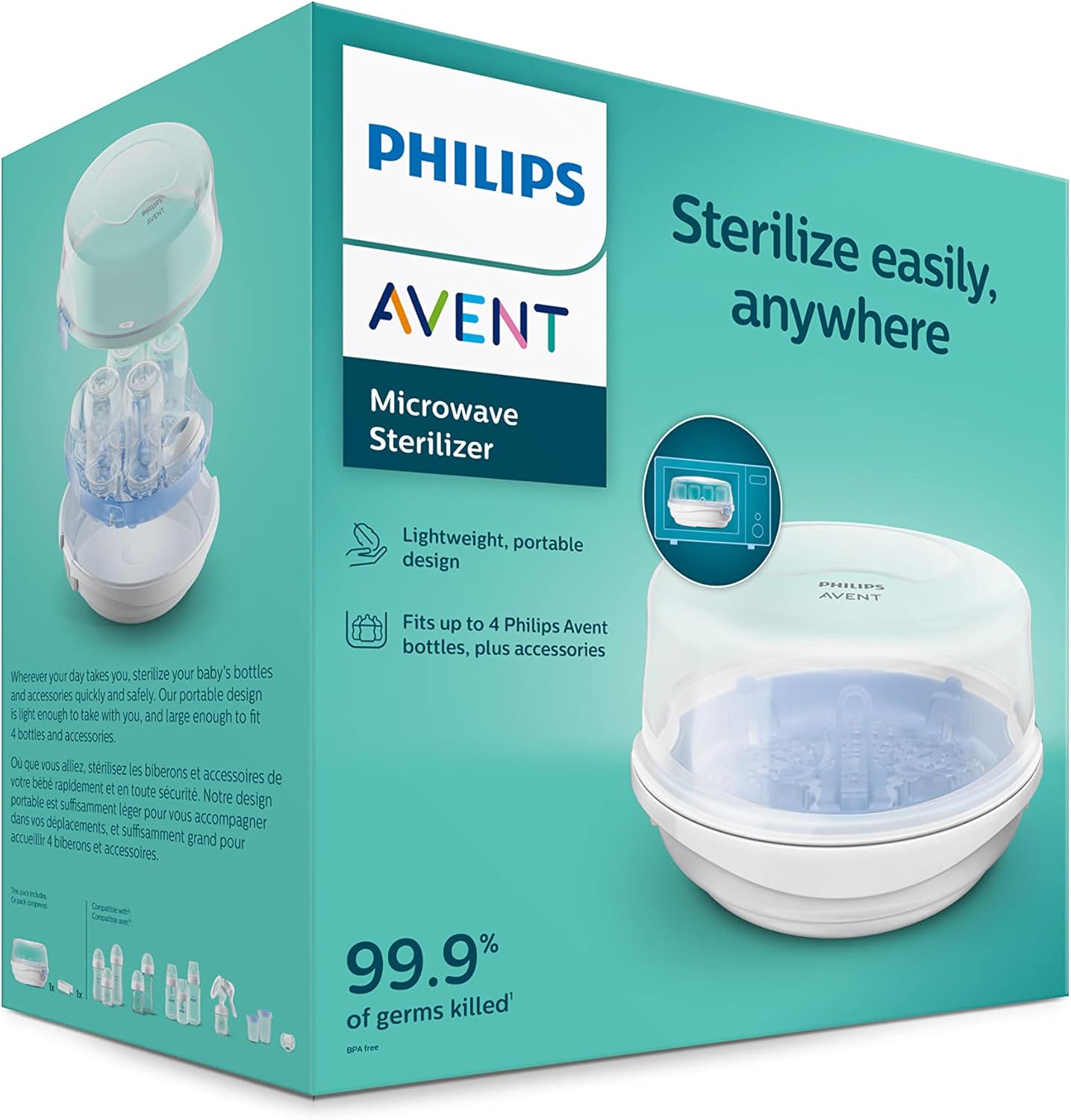 Avent bottle sterilizer
