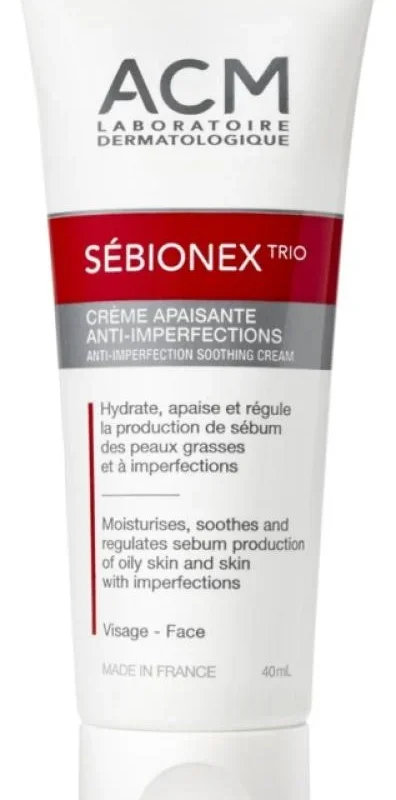 Acm Sebionex Trio Anti Imperfection Soothing Cream For Oily Skin 40Ml
